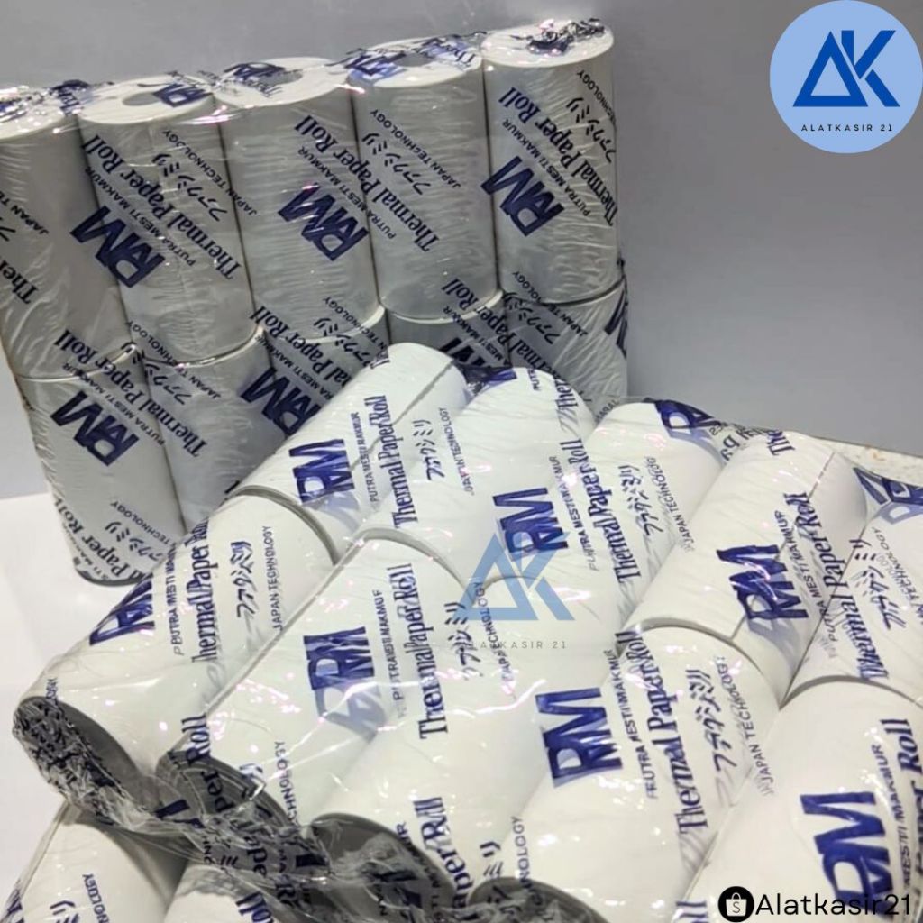 

KERTAS STRUK THERMAL PMM 57x30 MM (1ROLL) HASIL JELAS/KUALITAS OKE