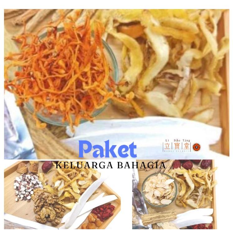 

Paket Keluarga Bahagia - American Ginseng Soup / Walnut Soup / Cordyceps Flower Soup