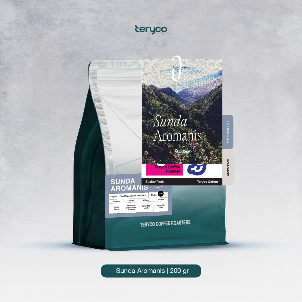 

Kopi Arabica Sunda Aromanis 200 gram - Teryco Roasters / Filter Roast Coffee