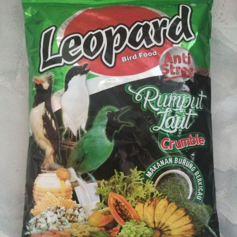 Voer fur pur por Leopard hijau kasar