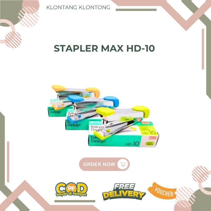 

Stapler Max HD - 10
