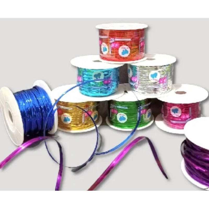 

TWIST TIE ROL / PITA KAWAT SOVENIR WARNA- WARNI/ PITA MADUMONGSO, PERMEN