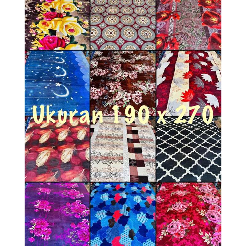 Karpet Malaysia Shufu Makassar Ukuran 190 x 270 (Jumbo)