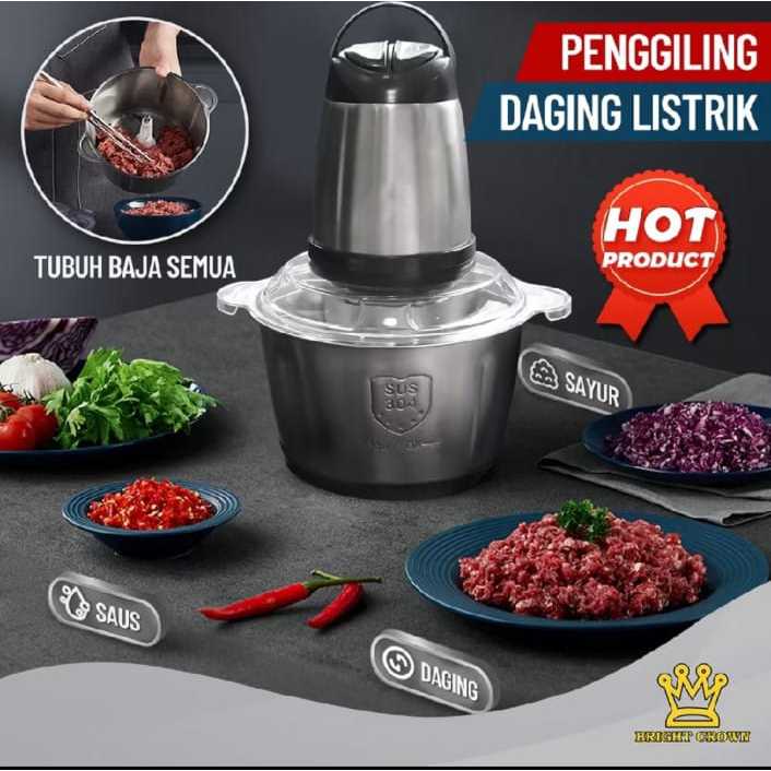 Blender Daging Stainless 2 liter