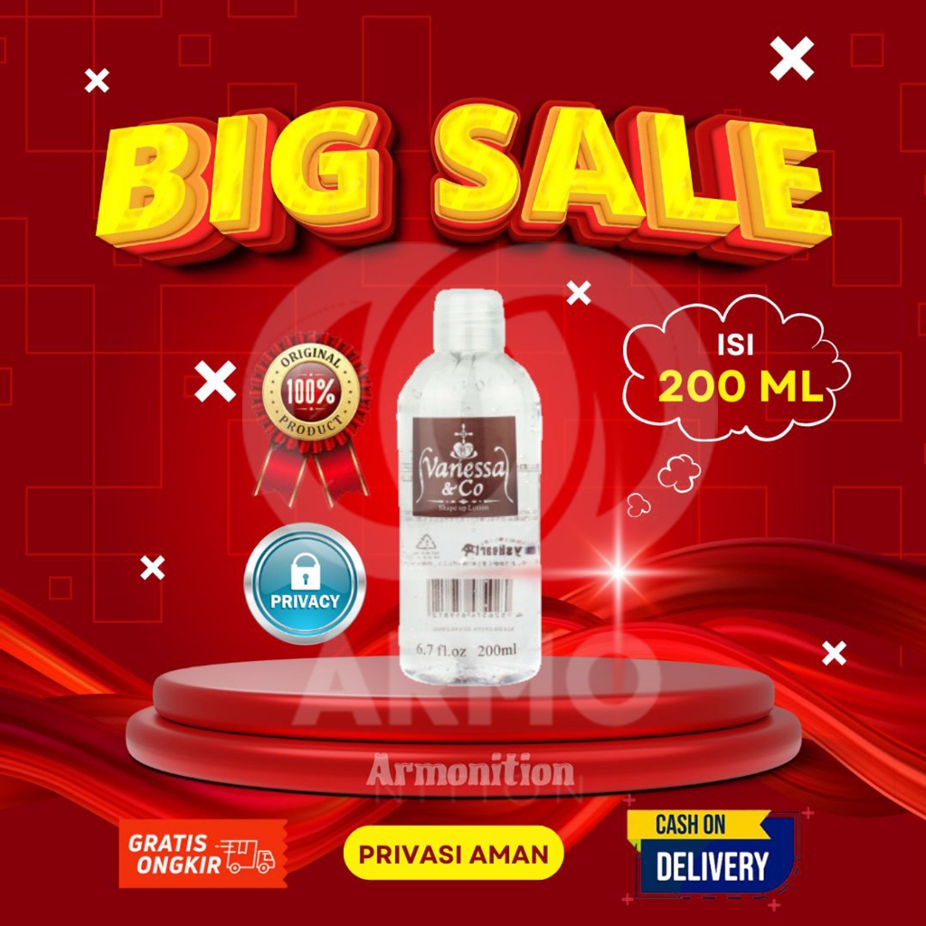 Vanessa & Co Lubricant Pelumas Pelicin Import 200ml