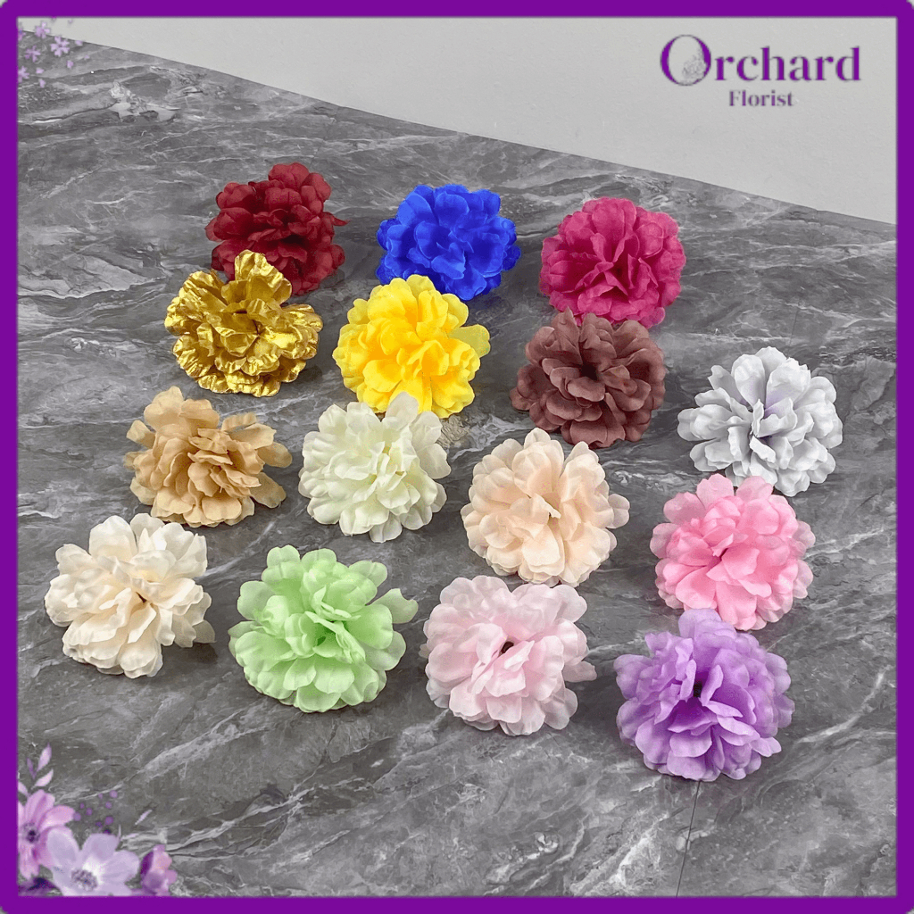 [1 PCS] Kuntuman Bunga Mawar Carnation OF- Kelopak Bunga Carnation OF Artificial Satuan PCS  Dekoras