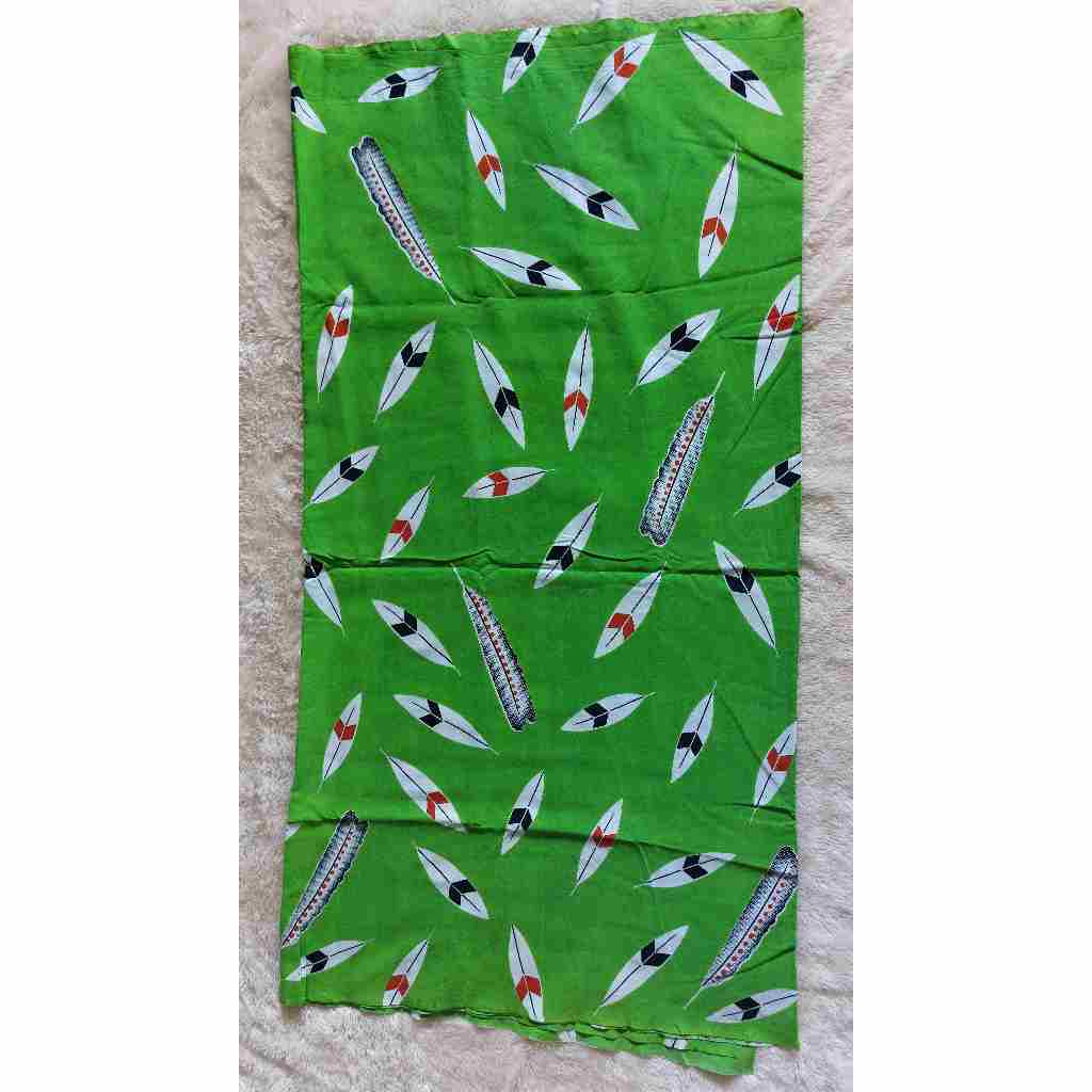 Kain Batik Khas Kalimantan Motif Bulu Burung