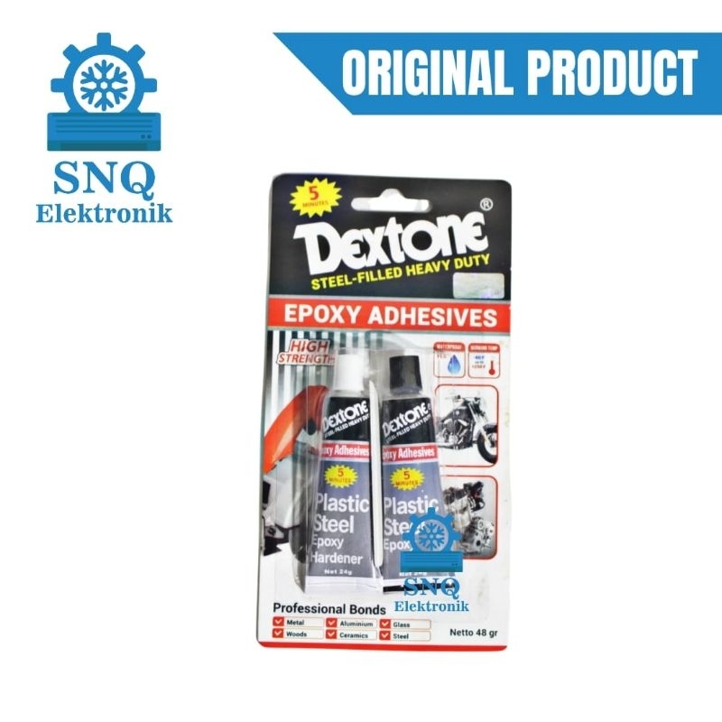 

Dextone lem campur - epoxy adhesives dextone 48 gr
