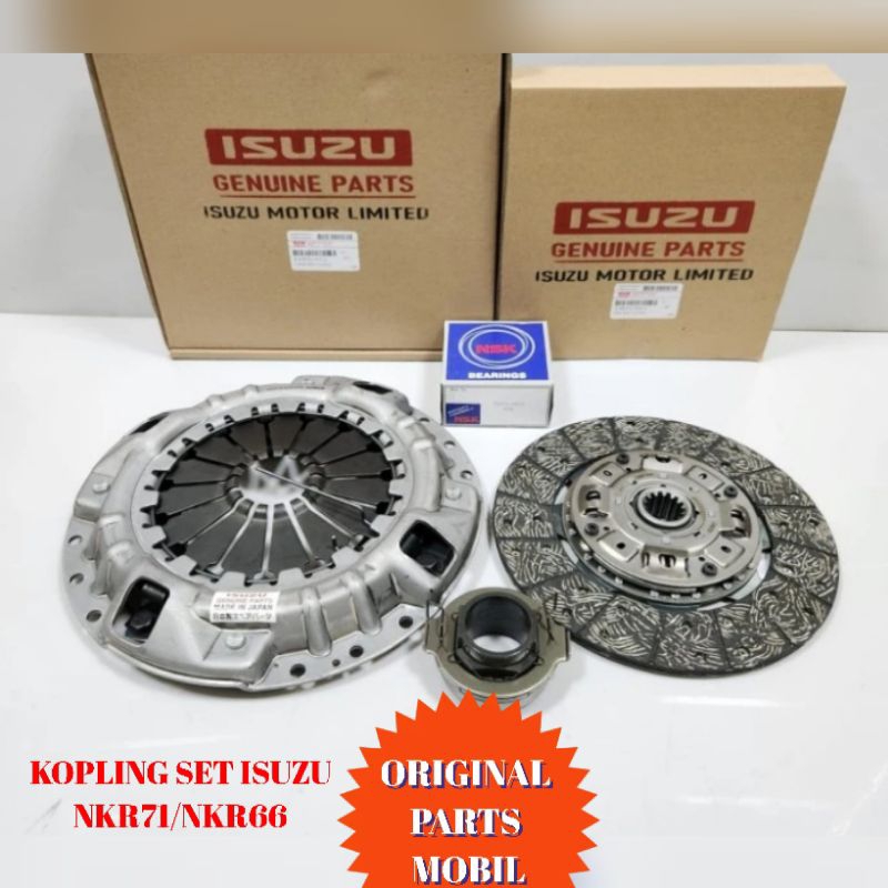 PLAT KOPLING KAMPAS KOPLING SET ORI ISUZU NKR71 NKR 71 ORI GARANSI