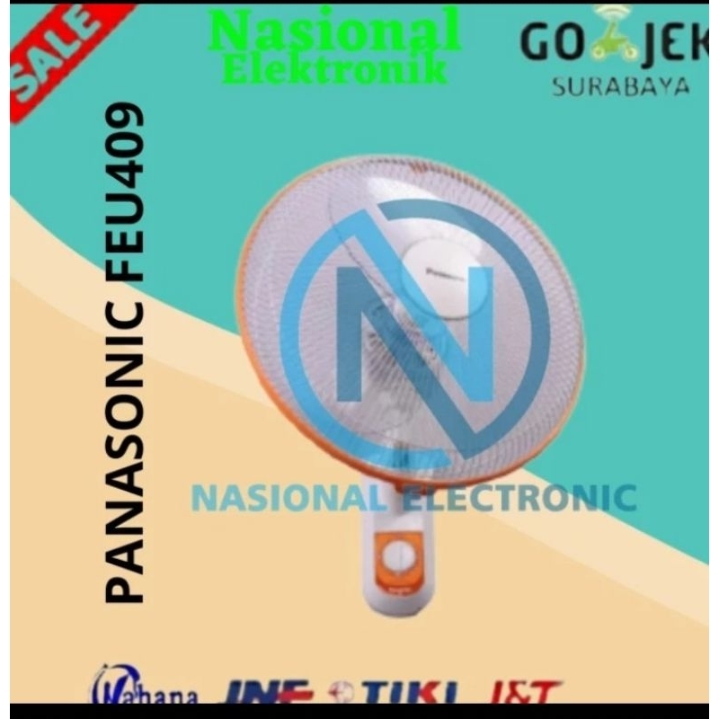 wall fan panasonic feu409/KIPAS ANGIN DINDING PANASONIC FEU-409/KIPAS ANGIN DINDING FEU 409 KIPAS AN