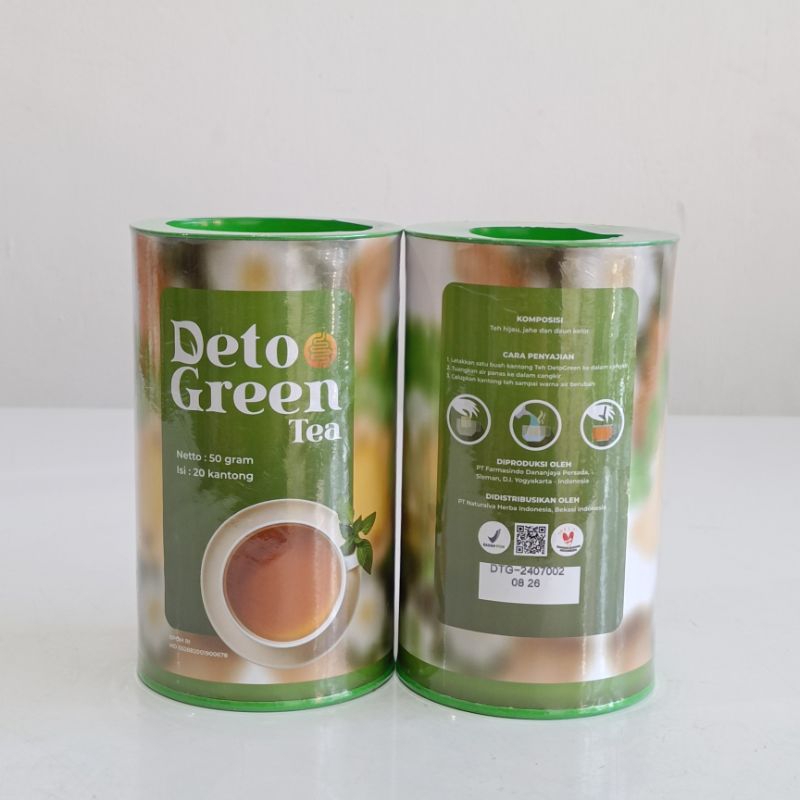 

DETO GREEN TEA 50 GRAM