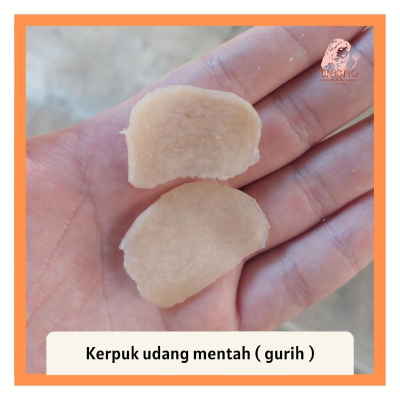 

Kerupuk udang mentah mini ( gurih )