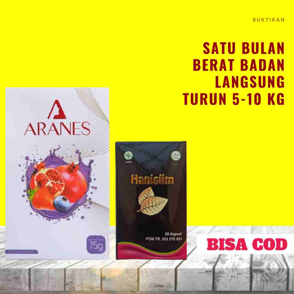 HANISLIM PELANGSING BADAN BPOM AMAN Cepat dan Ampuh Tanpa efek samping Kapsul Diet Kapsul Penurun Be