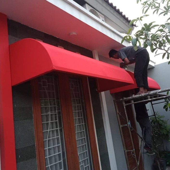 kanopi kain Auning anti air tahan panas moderen terbaru
