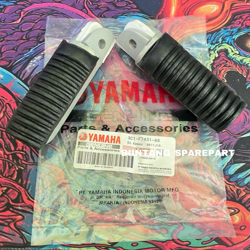 Footstep Karet Foot step Depan Vixion Motor Vixion New Old Nvl Nva Scorpio Barstep Depan Motor Vixio