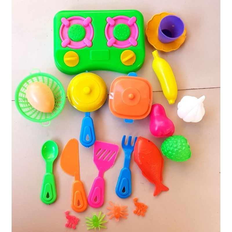Mainan Alat Masak,Mainan Alat Masak Plastik,Masak Masakkan,Alat Masak Plastik