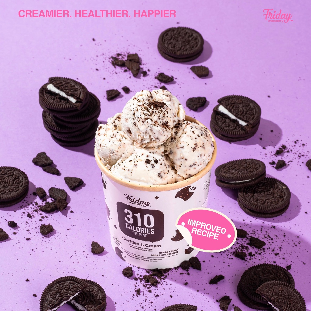 

Cookies and Cream PINT (473ml)