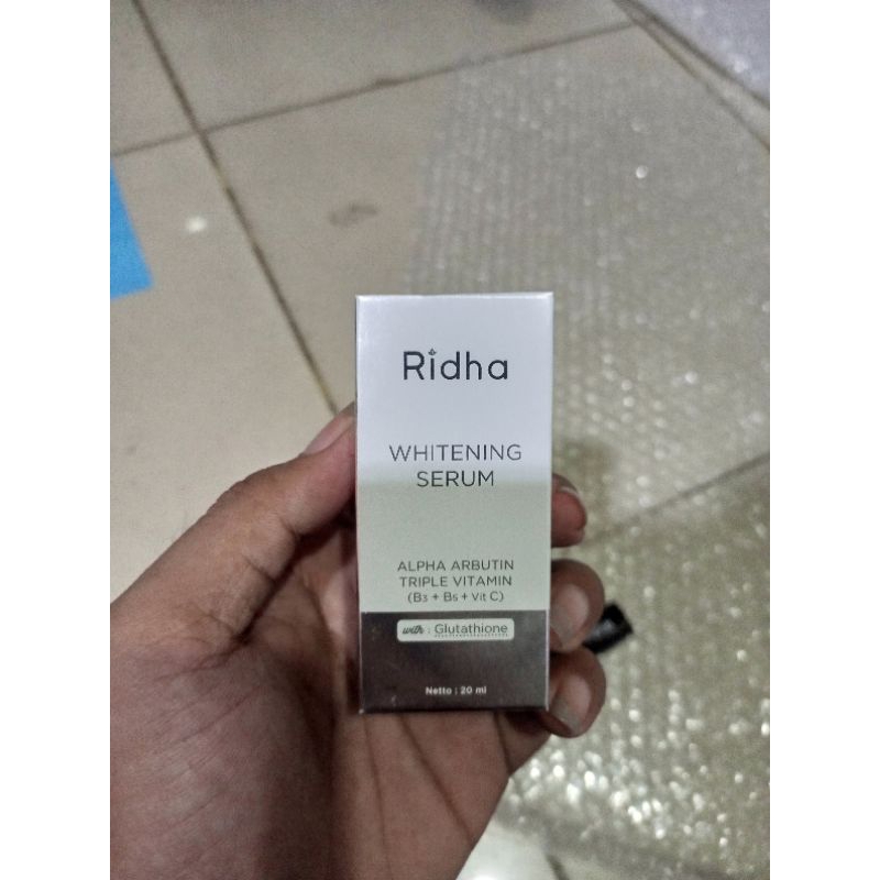 Ridha whitening serum with vitamin 20ml