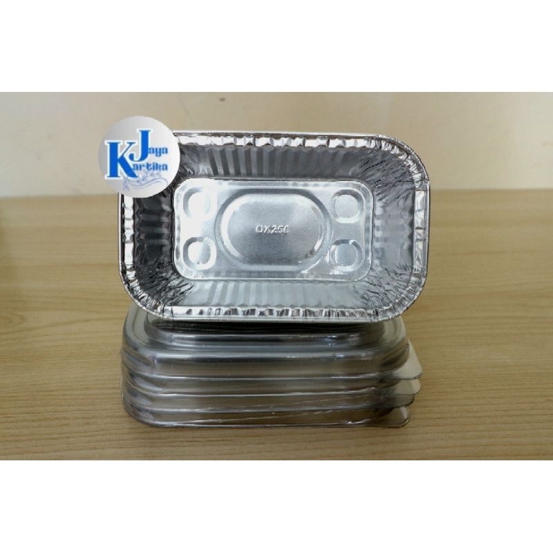 Aluminium Foil Cup OX250 + Tutup Mica.