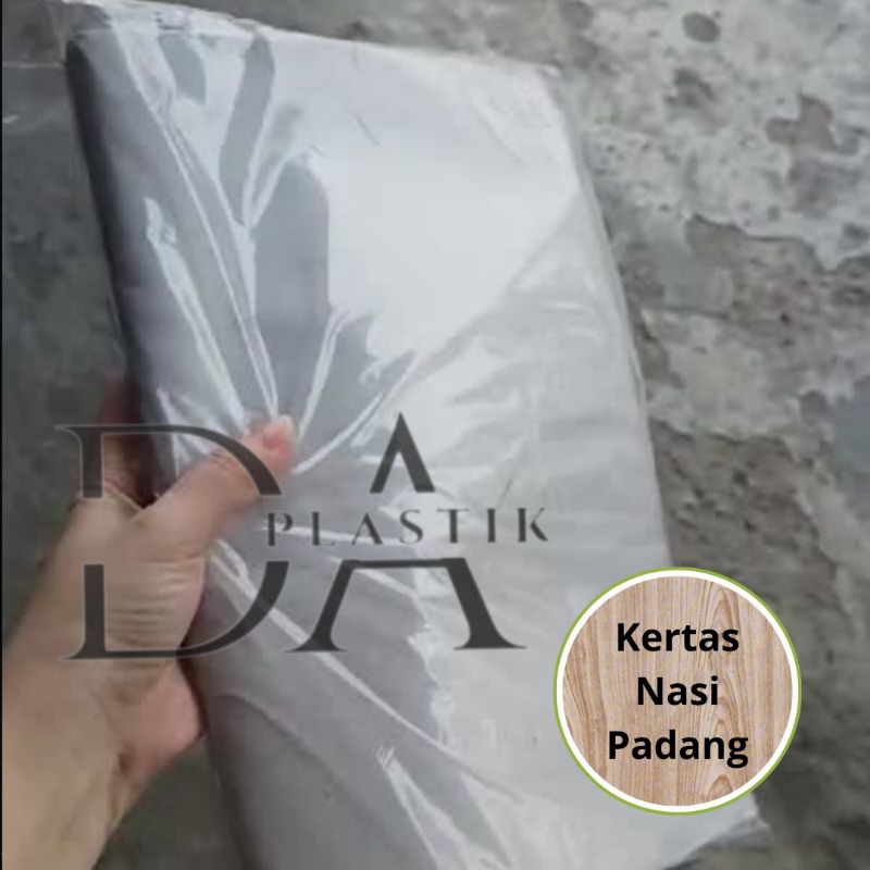 500gram Kertas Nasi Padang / Kertas Pembungkus Makanan / kertas putih / Kertas Alas Goreng