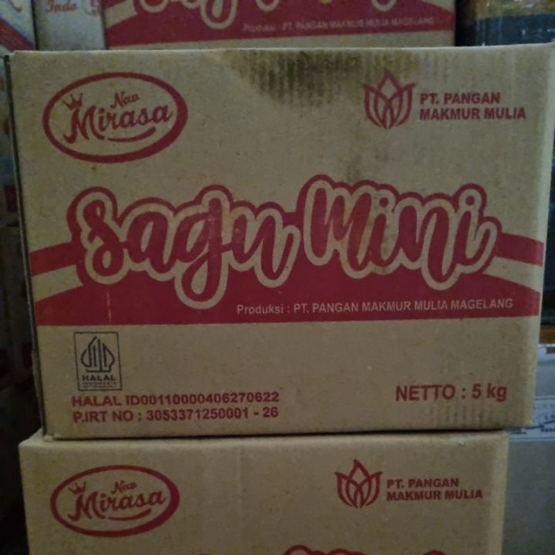 

Kue Sagu Keju Mini Mirasa 1 dus