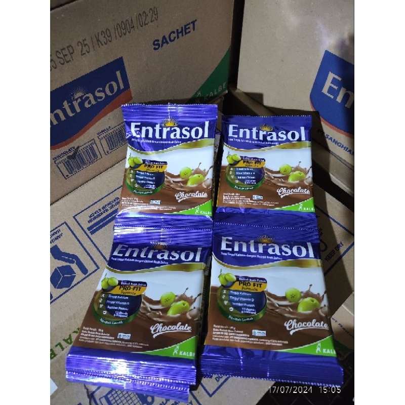 

BgKr Entrasol Sachet 10x20gr Rasa Coklat Praktis