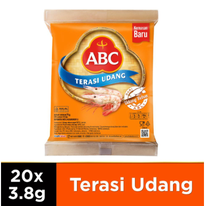 

ABC Terasi Udang 20 x 3.8 g