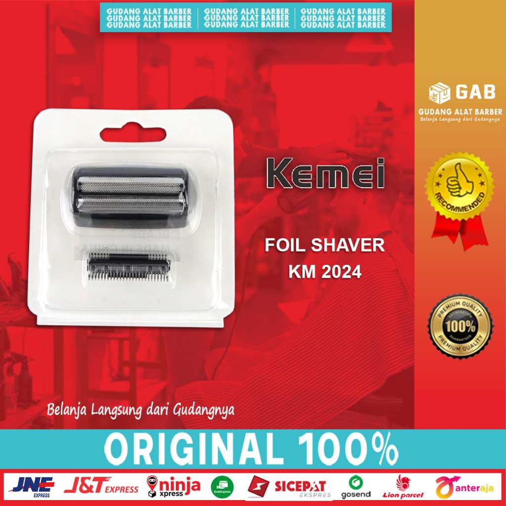 Foil Pengganti Shaver Kemei KM 2024 Pisau Shaver