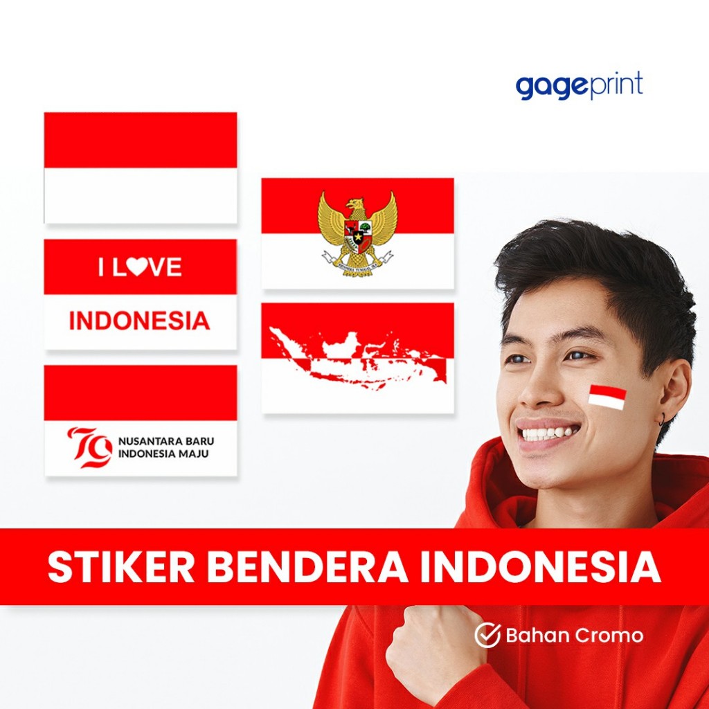 

28 Pcs - Sticker Stiker Pipi HUT RI - Dirgahayu Indonesia
