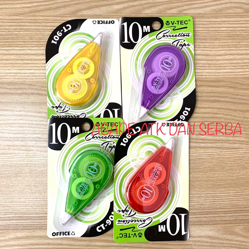 

CORRECTION TAPE / TIPE X MEREK V-TEC CT-901 10M