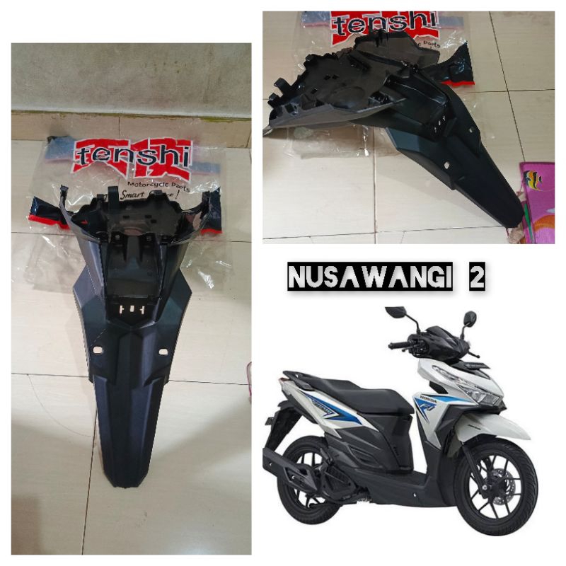 Spakbor slebor belakang Vario 125 150 led 2015-2016-2017