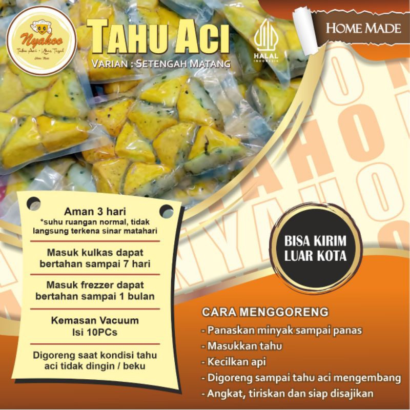 

Tahu Aci Khas Tegal