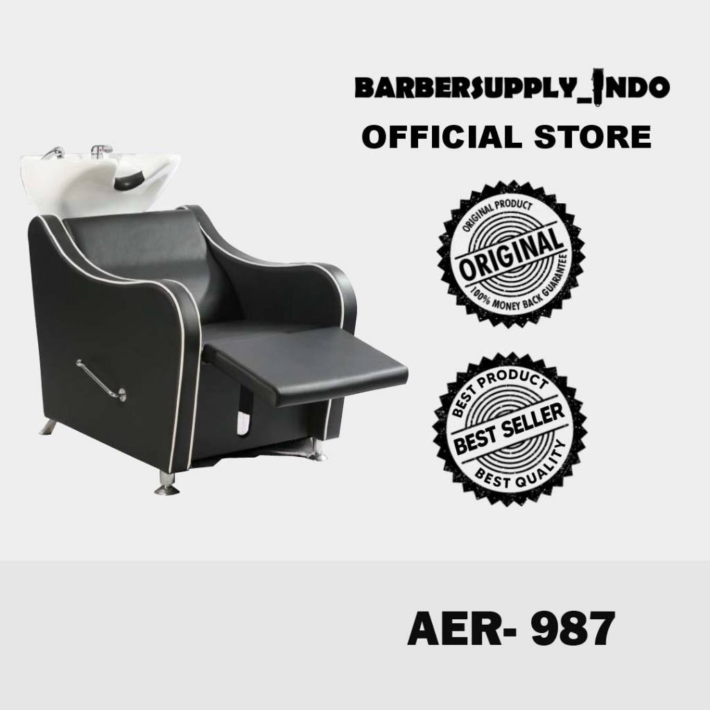 KURSI KERAMAS BARBERSHOP BARBER SHOP SALON WASHBAK KERAMIK AER 987