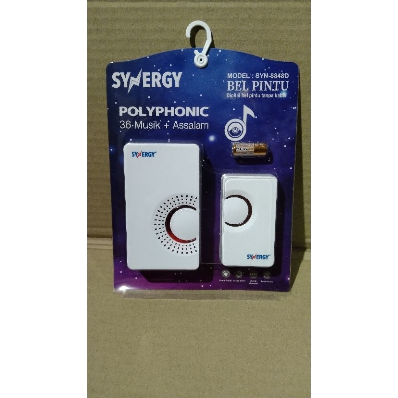 Bell Pintu Rumah Remot Synergy 8844D