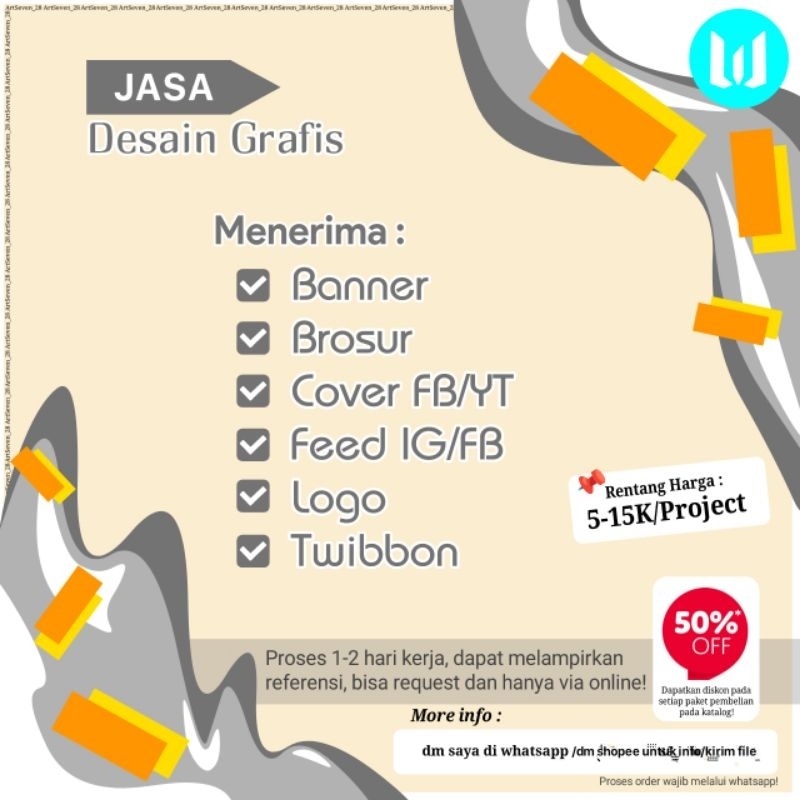 

JASA DESAIN MURAH BUAT BISNIS/TOKO ANDA!!