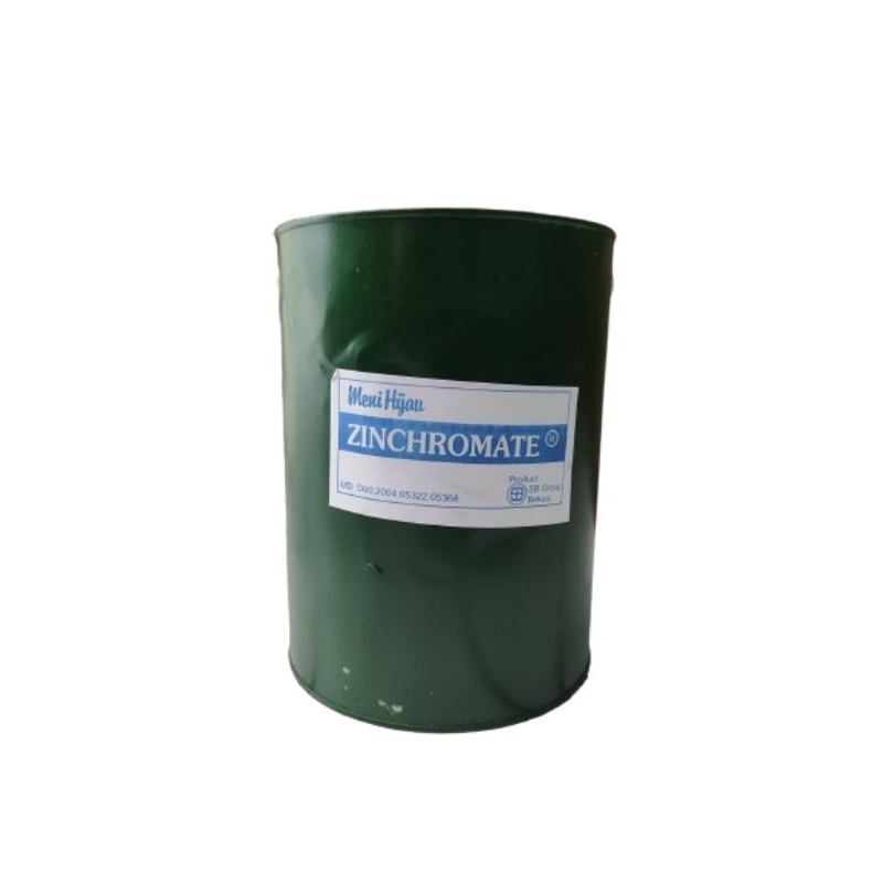 Cat dasar besi zinchromate kaleng hijau 5kg