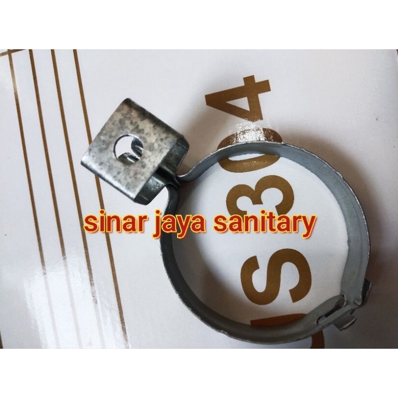 Klem gantung 3inch / Klem pipa gantung / Klem cerobong 3inch