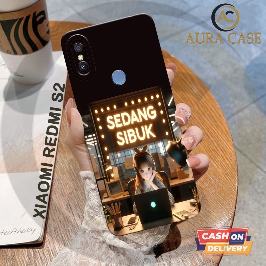AURA CASE - Softcase XIAOMI REDMI S2 - PASANGAN Case - Case XIAOMI REDMI S2 - Casing Hp XIAOMI REDMI