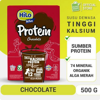 

HiLo Active Chocolate | Vanilla 500gr - Susu Tinggi Kalsium
