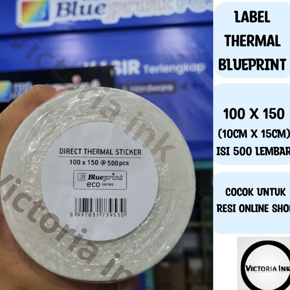 

Spesial Direct Thermal Stiker 1x15 Blueprint ECO 1x15 isi 5 Label Stiker Resi Online