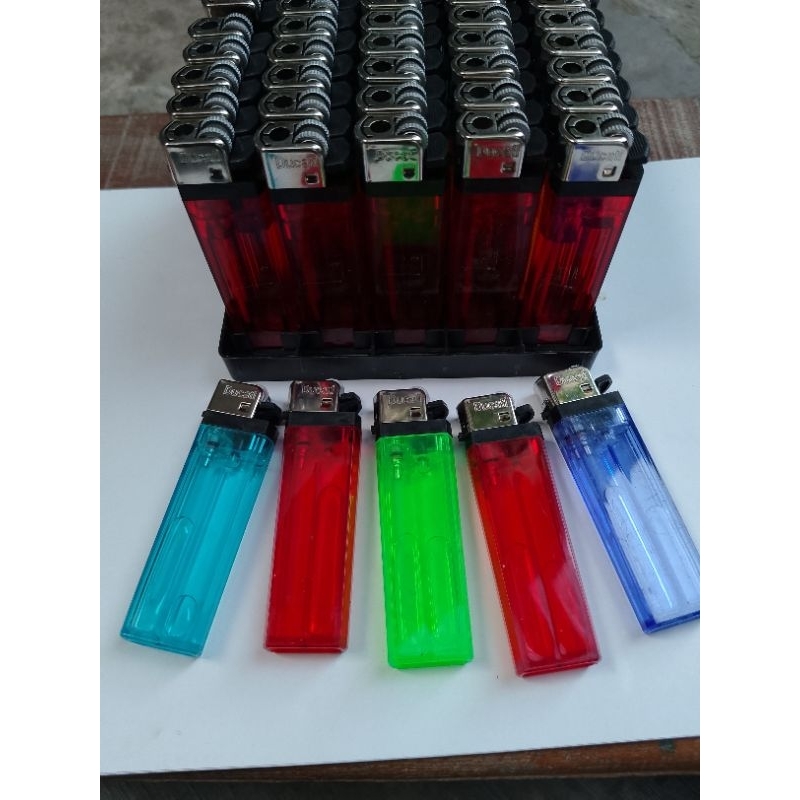 1PACK(50pcs) KOREK API RODA/KOREK GAS (DUCATI) warna warni MIRIP TOKAI