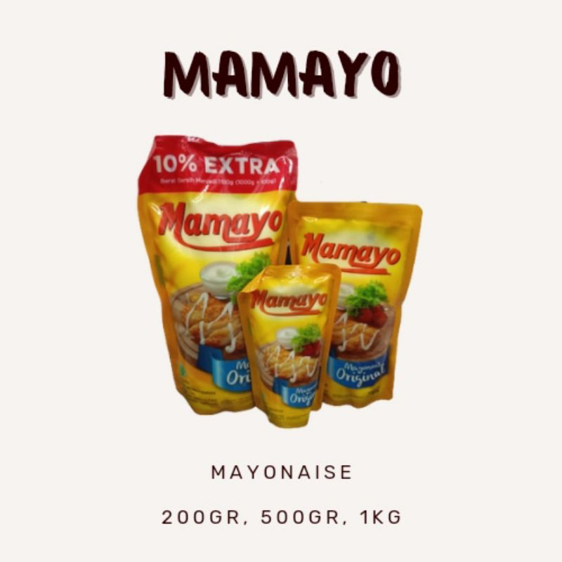 

Mamayo Mayonaise Original 500gr dan 1kg