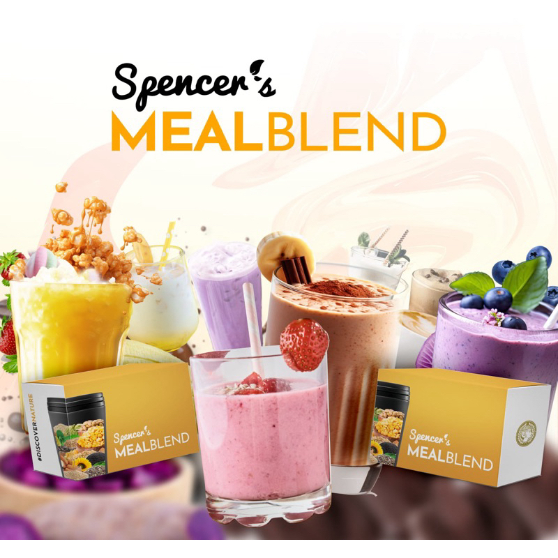 

Spencers Meal Blend Official | Paket PROMO isi 60 Sachet | Penganti Makan Sarapan Praktis | Replacement Meal Multigrain | Spencer’s MealBlend Original