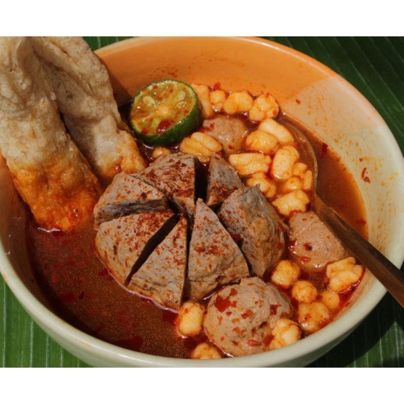 BAKSO,BASO IKAN JUMBO JELETOT,bakso pedas