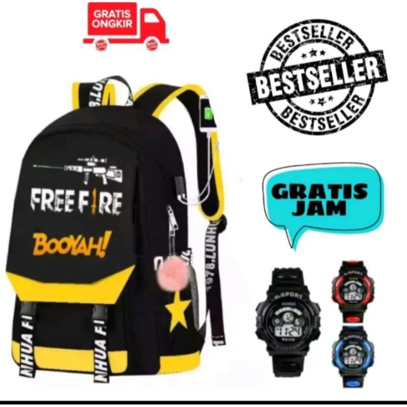 Tas ransel anak SD Boya tas sekolah tas ngaji tas anak laki-laki ransel boya