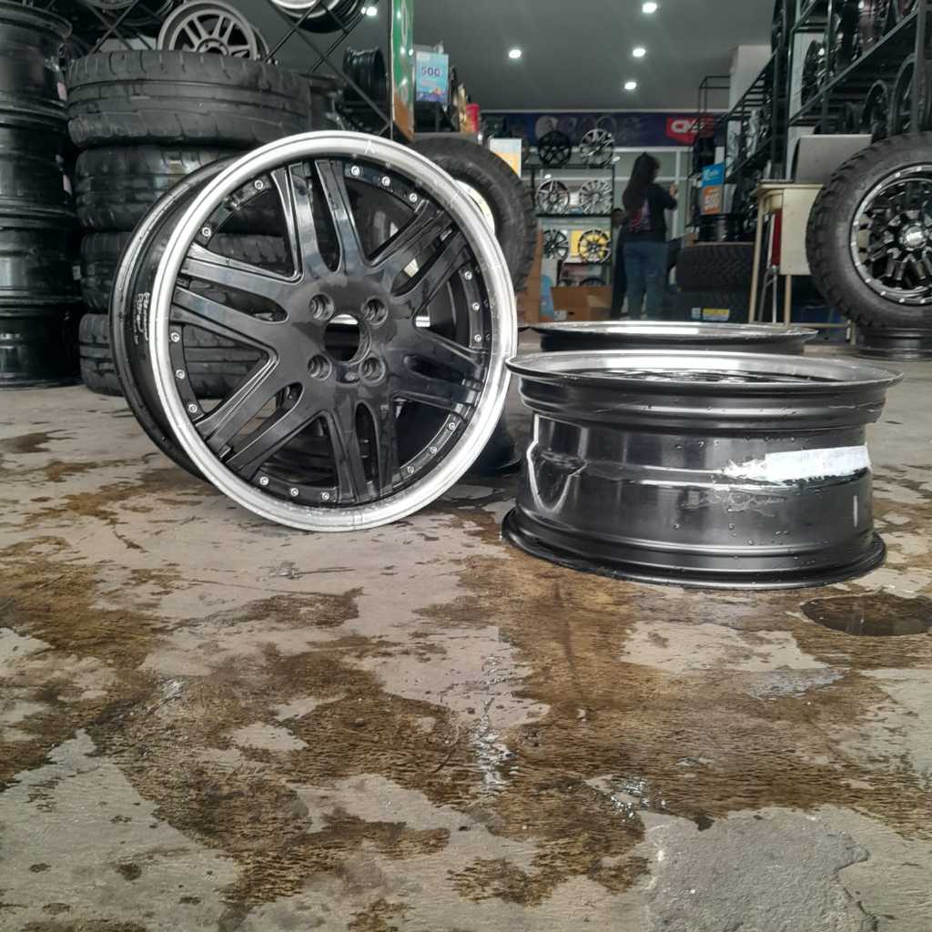 Velg Mobil Second racing HSR OKAYAMA R17 Celong Lebar 7,5/8,5 Baut 4x100