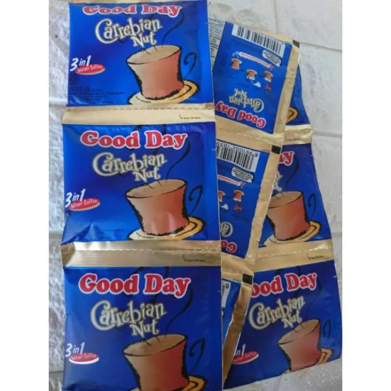 

Good Day Carabian 1 Renceng Isi 10 Sachet