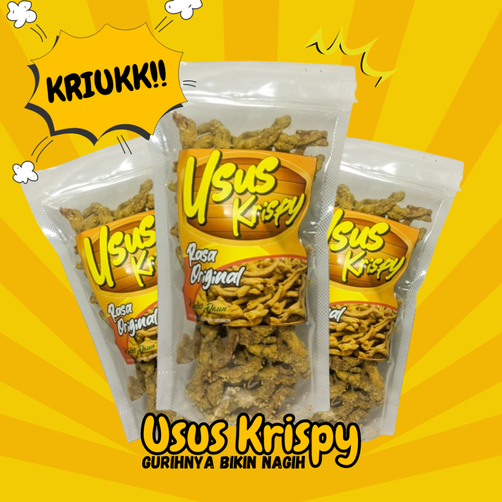

KRIPIK USUS KRISPY ORIGINAL 100g
