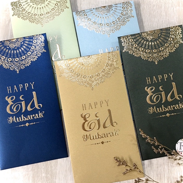 

Hemat Amplop Idul Fitri 5pcs Money Envelope Arabic Pattern by fgpaper