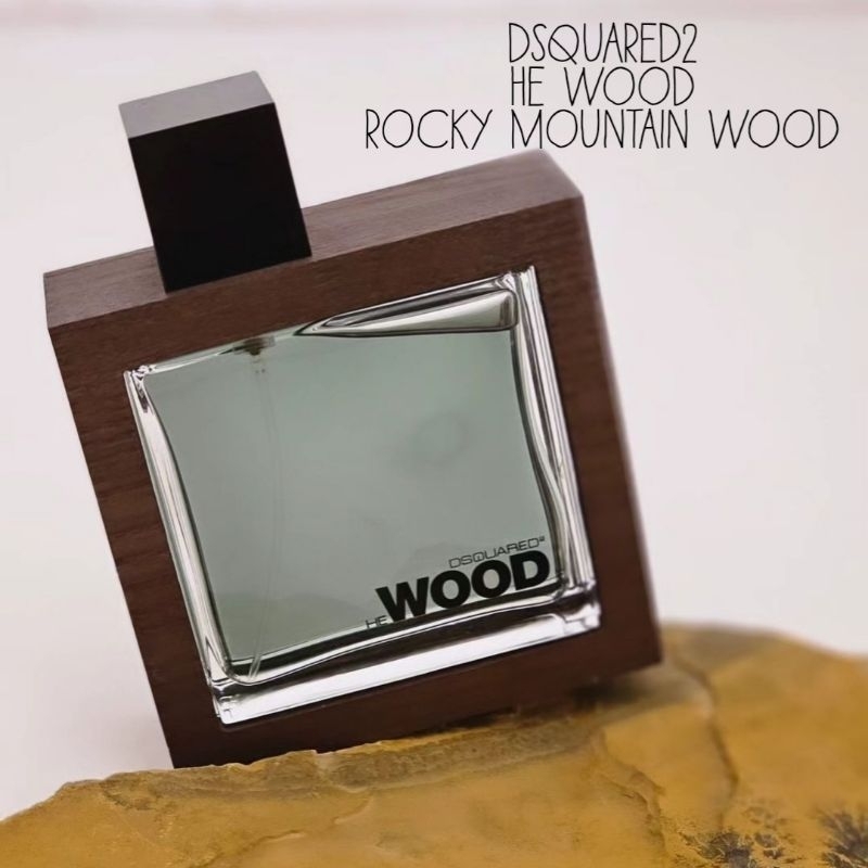 PARFUM ORIGINAL DSQUARED2 HE WOOD ROCKY MOUNTAIN WOOD (men) REJECT/TESTER